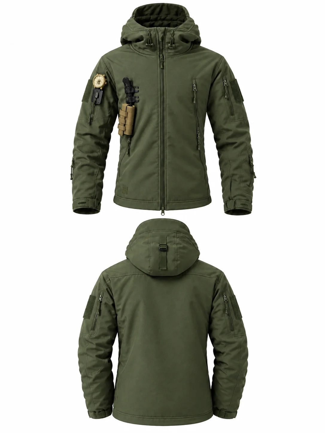 FrostGuard Jacket – Fleece-Lined Windproof Winter Jacket
