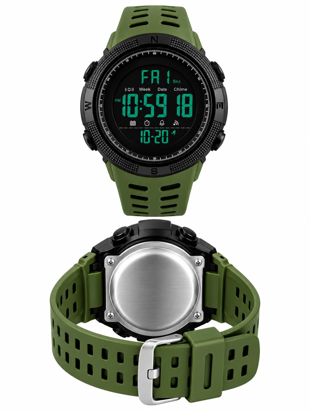 TrailPulse Sport Watch – Water-Resistant Modern Sport Design