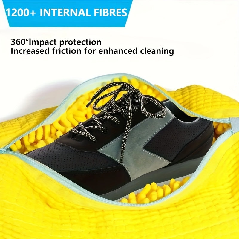 TrailSneakerCare Protective Shoe Washing Bag – Soft Interior with Secure Zipper Closure