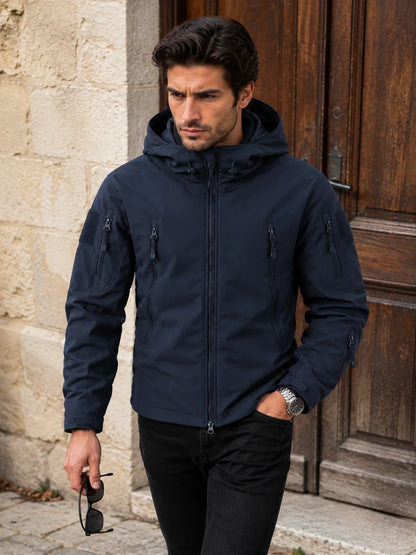 FrostTrail Jacket – Warm Fleece-Lined Windproof Jacket