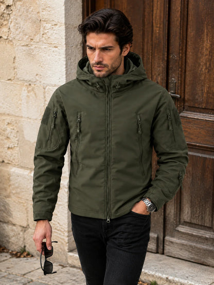 FrostTrail Jacket – Warm Fleece-Lined Windproof Jacket