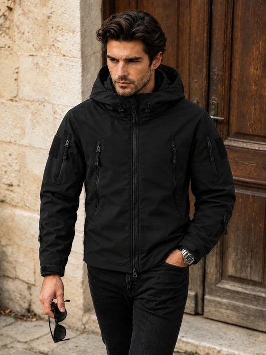FrostTrail Jacket – Warm Fleece-Lined Windproof Jacket