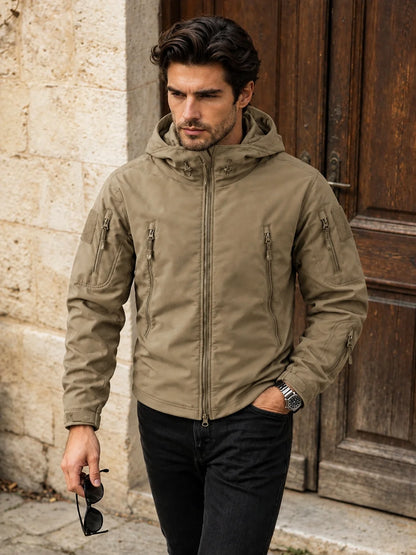 FrostTrail Jacket – Warm Fleece-Lined Windproof Jacket