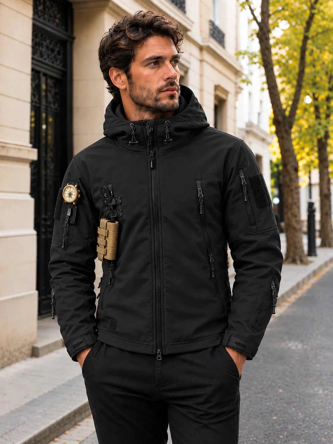 FrostGuard Jacket – Fleece-Lined Windproof Winter Jacket