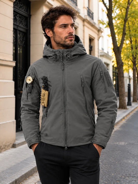 FrostGuard Jacket – Fleece-Lined Windproof Winter Jacket