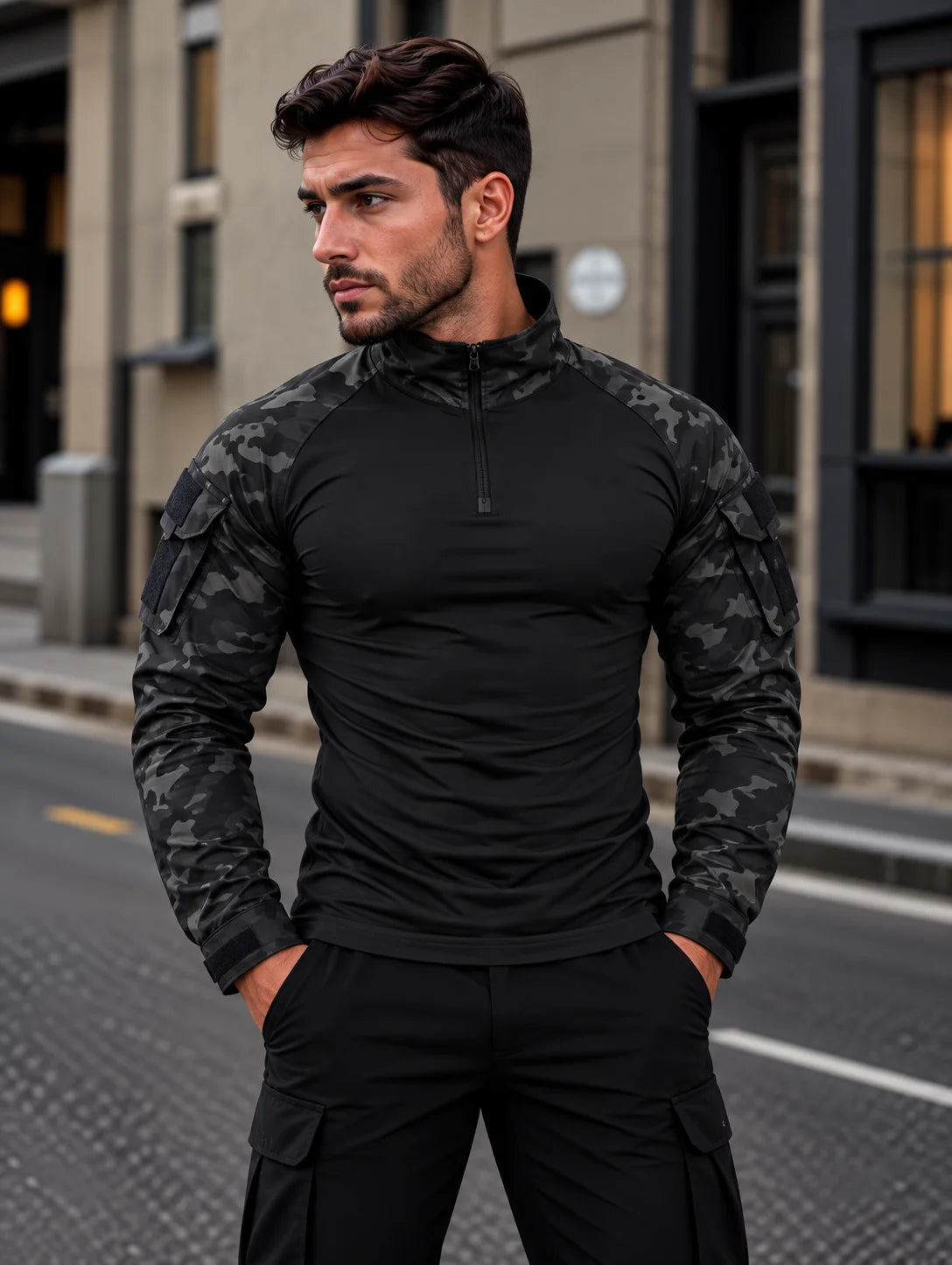 TrailCamo Tee – Long Sleeve Tactical Camouflage Shirt