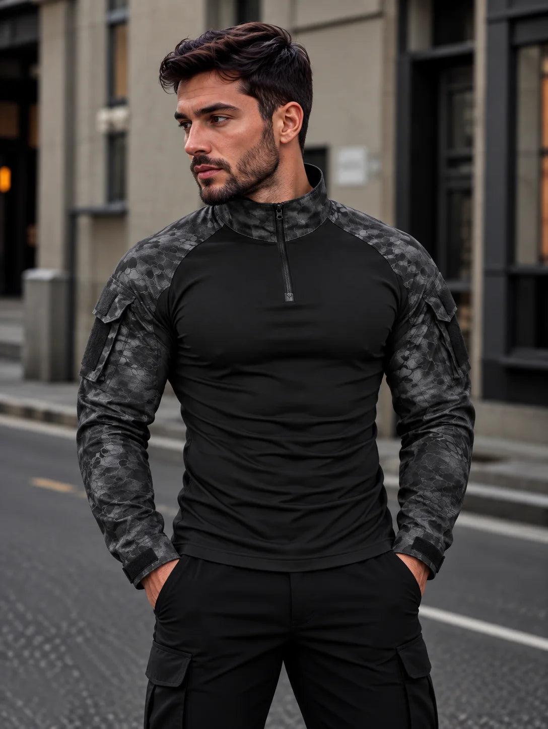 TrailCamo Tee – Long Sleeve Tactical Camouflage Shirt