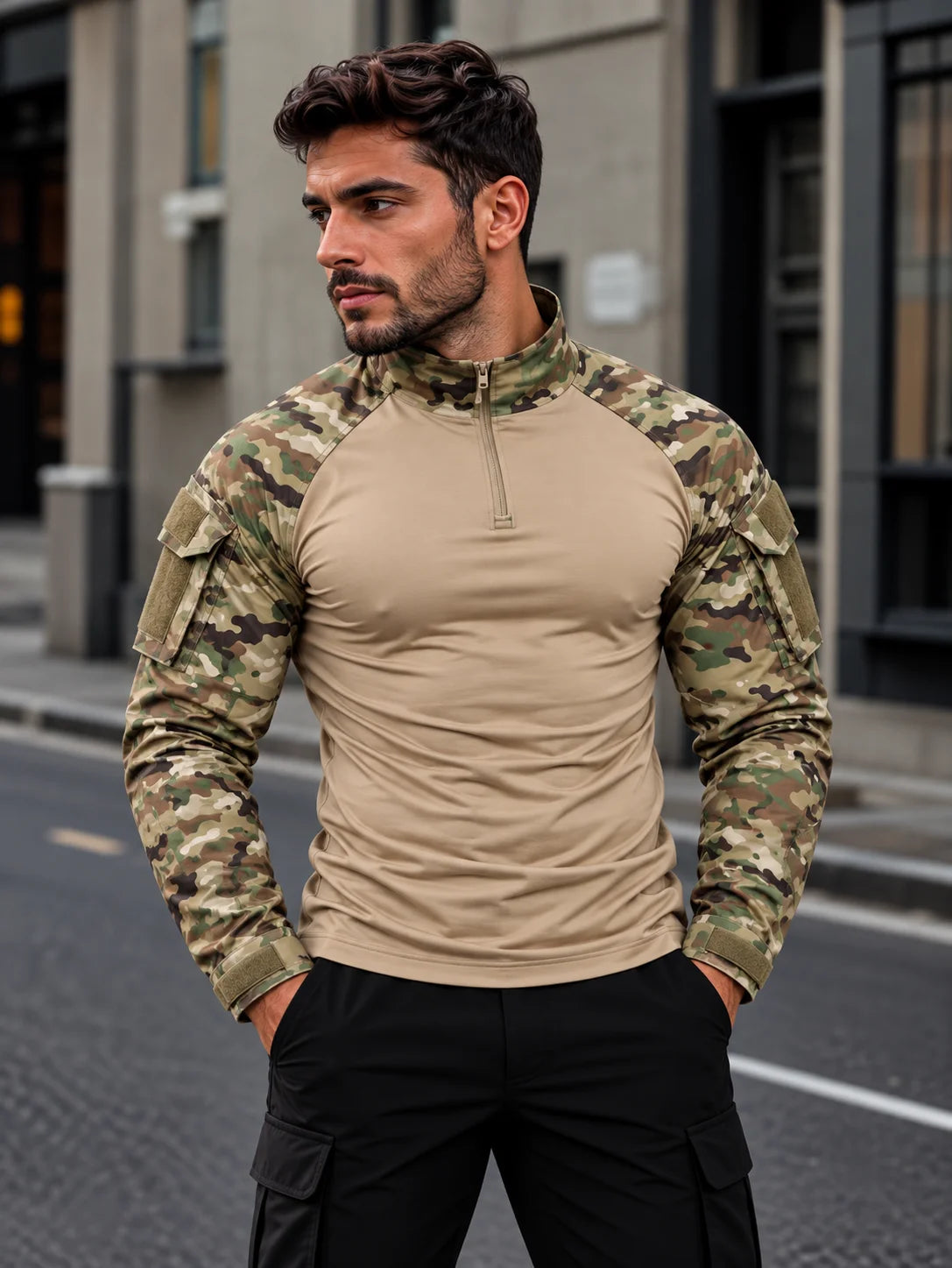 TrailCamo Tee – Long Sleeve Tactical Camouflage Shirt