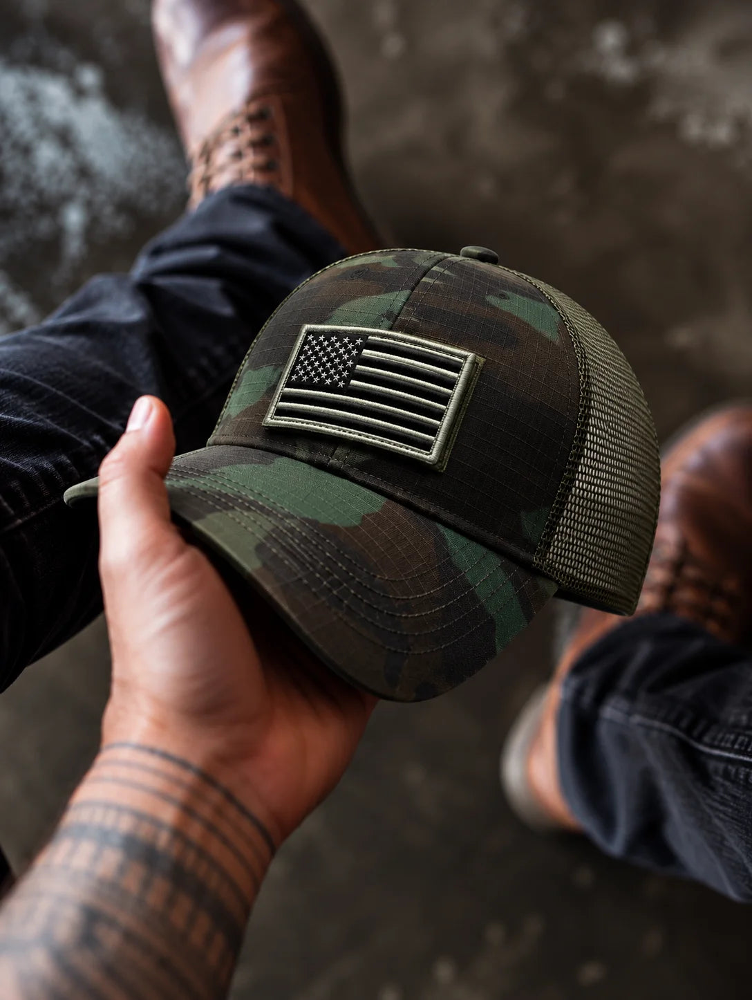 Trail Mesh Cap – Breathable Outdoor Sun Protection
