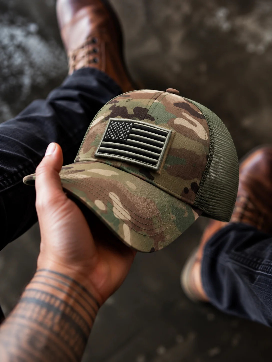 Trail Mesh Cap – Breathable Outdoor Sun Protection