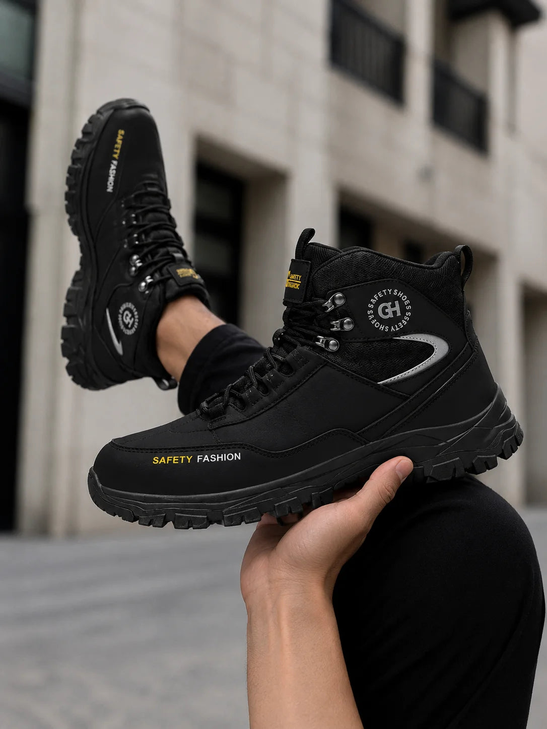 IronGuard Boots – Steel Toe Waterproof Safety Shoes