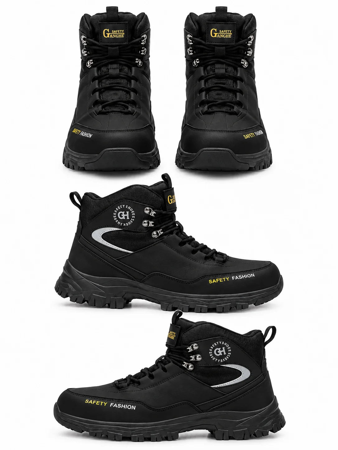 IronGuard Boots – Steel Toe Waterproof Safety Shoes