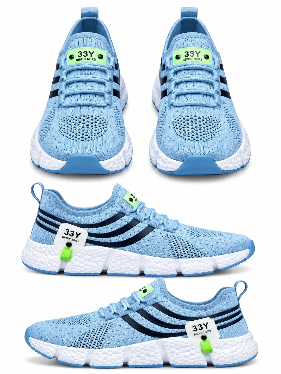 AeroTrail Sneakers – Lightweight Breathable Running Shoes
