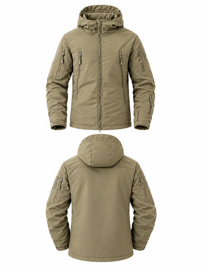 FrostTrail Jacket – Warm Fleece-Lined Windproof Jacket