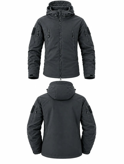 FrostTrail Jacket – Warm Fleece-Lined Windproof Jacket