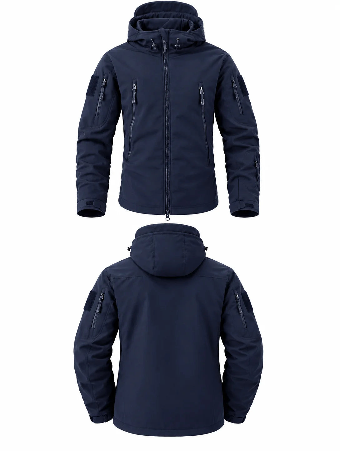 FrostTrail Jacket – Warm Fleece-Lined Windproof Jacket