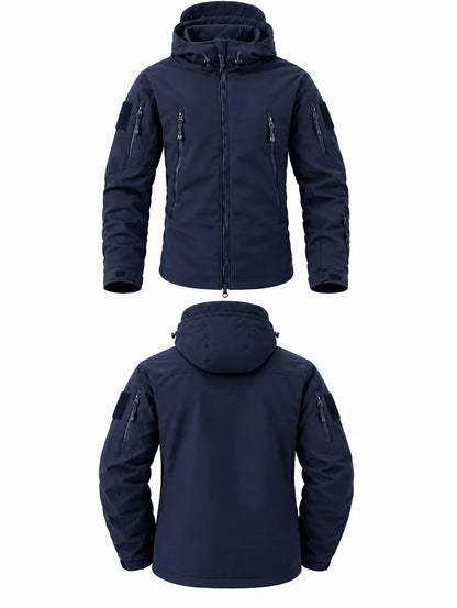 FrostTrail Jacket – Warm Fleece-Lined Windproof Jacket