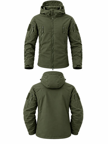 FrostTrail Jacket – Warm Fleece-Lined Windproof Jacket