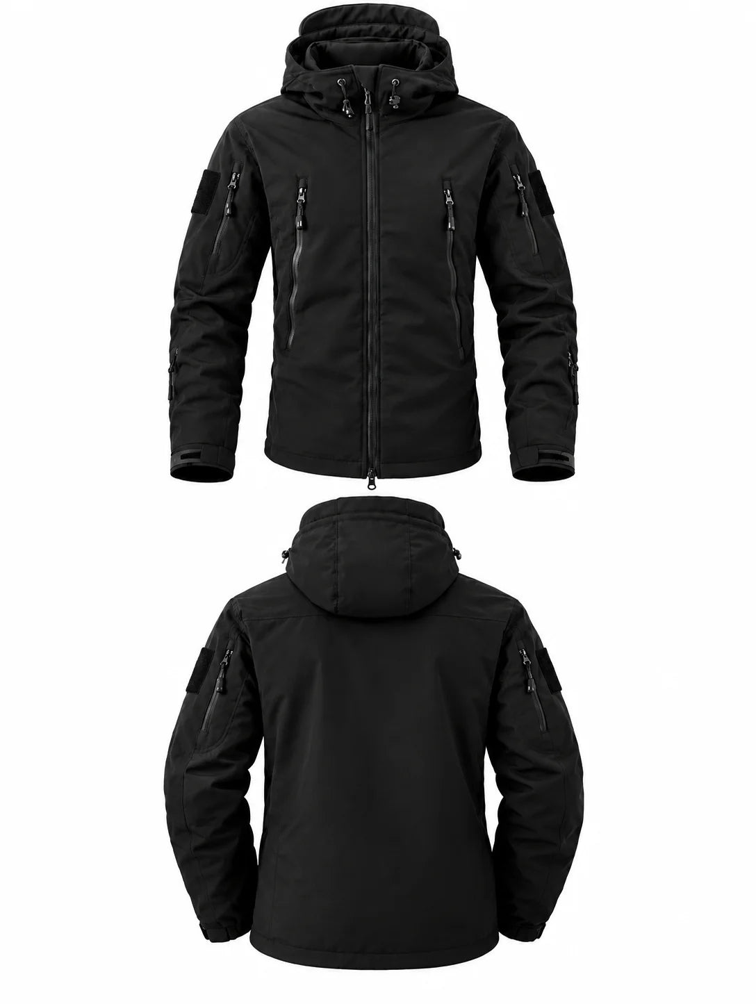 FrostTrail Jacket – Warm Fleece-Lined Windproof Jacket